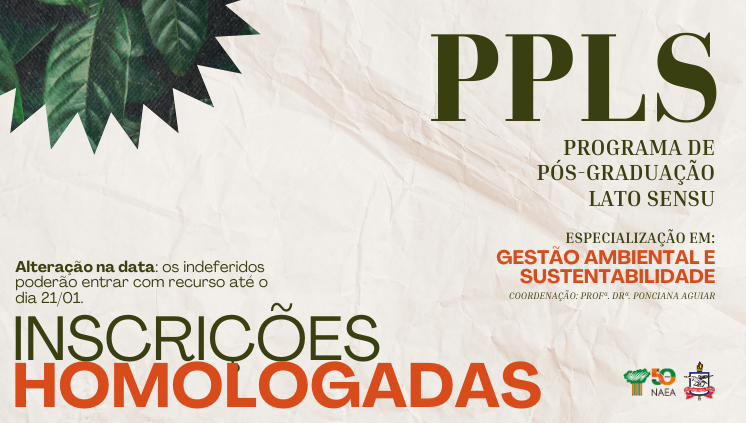 PPLS - Inscrições homologadas