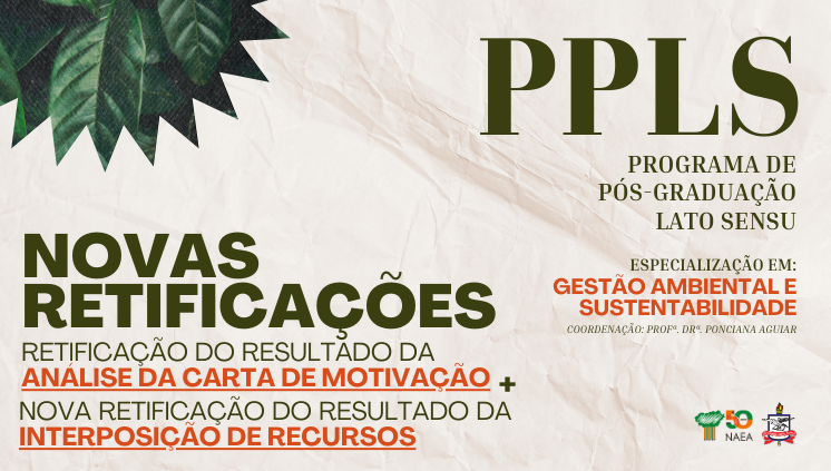 PPLS - Novas Retificações