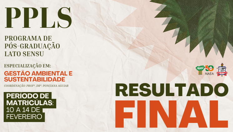 PPLS - Resultado Final do Processo Seletivo